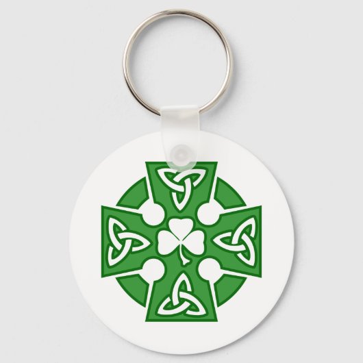 Porte-clés Croix celte de St Patrick (Recto)
