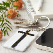 Porte-clés Croix chrétienne (Devant droit)