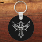 Porte-clés Croix chrétienne (Recto)