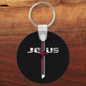 Porte-clés Croix chrétienne (Recto)