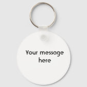 Porte-clés Croix chrétienne de Pâques personnalisée (Verso)