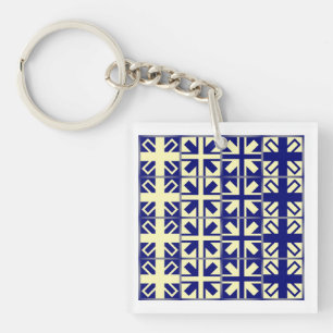 Porte-clés Croix chrétienne Motif 2