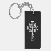 Porte-clés Croix chrétienne orthodoxe (Devant gauche)