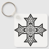 Porte-clés Croix copte (Recto)