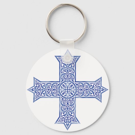 Porte-clés Croix copte (Recto)