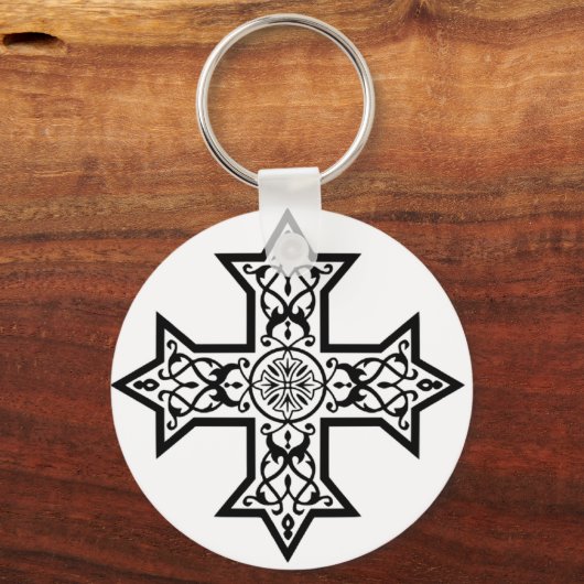 Porte-clés Croix copte (Recto)
