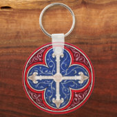 PORTE-CLÉS CROIX DE CONSÉCURITÉ ANTIQUE (Verso)