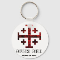 Croix De Jérusalem - Opus Dei - Oeuvre De Dieu