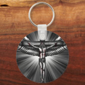 Porte-clés Croix de Jésus (Recto)
