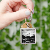 Porte-clés Croix de repos (main)