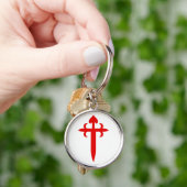Porte-clés Croix de Saint Jacques L'Emblème en forme d'épée r (main)