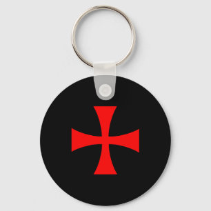 Porte-clés Croix des Templiers Ordre catholique chrétien Le