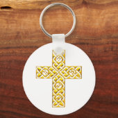 Porte-clés Croix d'or (Recto)