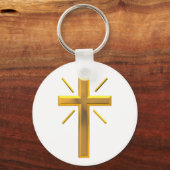 Porte-clés Croix d'or 4 (Recto)