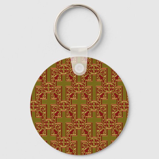 Porte-clés Croix d'organisation (Recto)