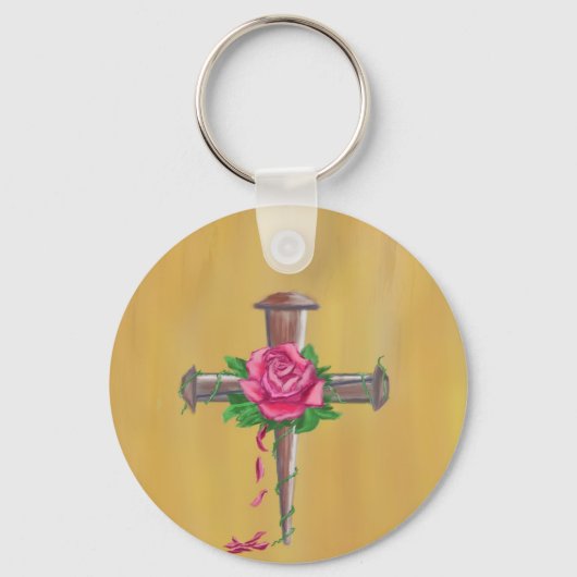 Porte-clés Croix du clou (Recto)