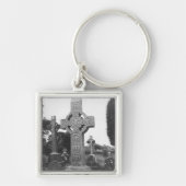Porte-clés Croix élevée d'Irlande ancienne (Devant)