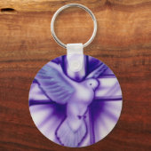 Porte-clés Croix et colombe (Recto)