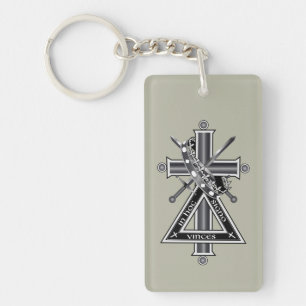 Porte-clés Croix freemasonique