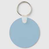 Porte-clés Croix géométrique bleue (Verso)