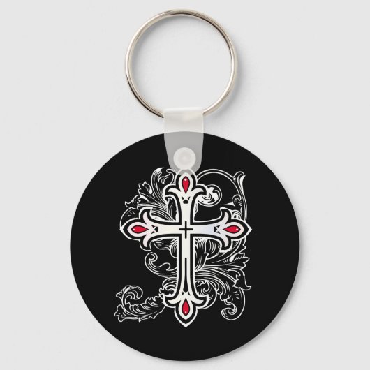 Porte-clés Croix gothique (Recto)