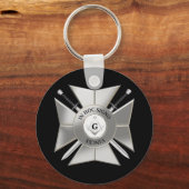 Porte-clés Croix maçonnique (Recto)
