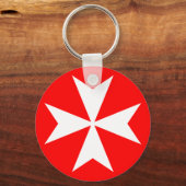 Porte-clés Croix maltaise (Recto)