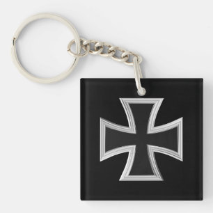 Porte-clés Croix teutonique
