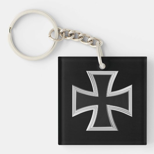 Porte-clés Croix teutonique (Devant)