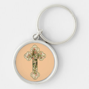 Porte-clés Croix vintage