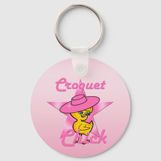 Porte-clés Croquet Chick #8 (Recto)