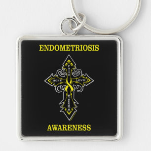 Porte-clés Cross/Awareness...Endometriose