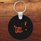 Porte-clés Cross Country Race Day Runner Track And Field Oran (Recto)