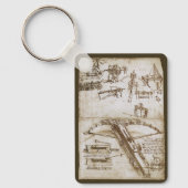 Porte-clés Crossbow Arme géante de Léonard de Vinci (Recto)