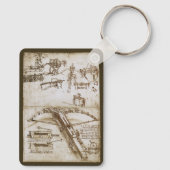 Porte-clés Crossbow Arme géante de Léonard de Vinci (Verso)