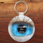 Porte-clés Crosseyed On Jesus (bleu) (Recto)