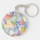 Porte-clés Crosshatch Quilt I (Dos)