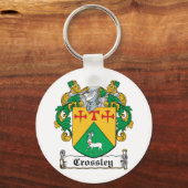 Porte-clés Crossley Family Crest (Recto)