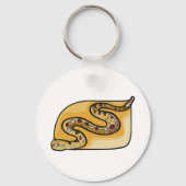 Porte-clés Crotale enroulé Serpent Désert du Sud-Ouest (Recto)