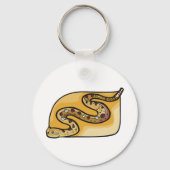 Porte-clés Crotale enroulé Serpent Désert du Sud-Ouest (Verso)