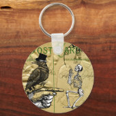 Porte-clés Crow et squelette (Recto)