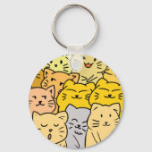 Porte-clés Crowd cat (Recto)