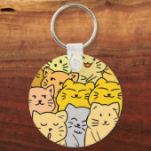 Porte-clés Crowd cat (Recto)