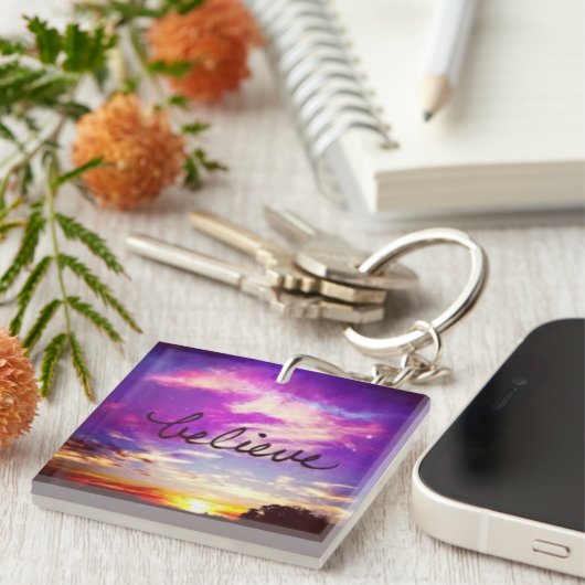 Porte-clés Croyez (Devant Droit)