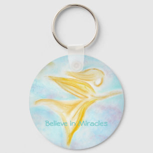 Porte-clés Croyez au porte - clé de miracles
