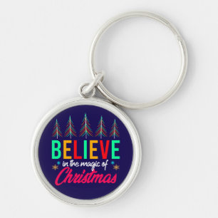 Porte-clés Croyez en la magie de Noël-82303