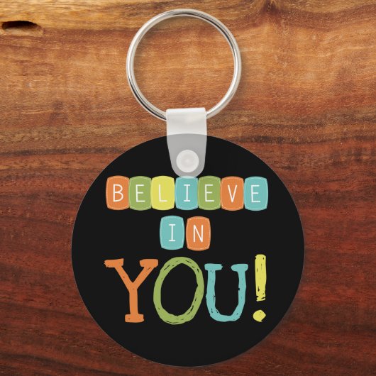 Porte-clés Croyez en VOUS (Recto)