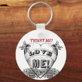 Porte-clés croyez-moi ! aimez-moi ! (Recto)