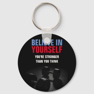 Porte-clés Croyez-vous Bodybuilding Fitness Motivational