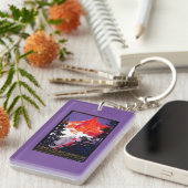 Porte-clés Cru PosterEurope de Chaine De Mont Blanc de La (Devant droit)